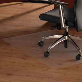 Transparente Bodenschutzmatte ULTIMAT II aus Polycarbonat für Hartböden von Floortex