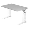 UNDA 12 W | 120x80 | Schreibtisch höhenverstellbar - buerostuhl24