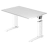 UNDA 12 W | 120x80 | Schreibtisch höhenverstellbar - buerostuhl24