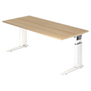 UNDA 19 W | 180x80 | Schreibtisch höhenverstellbar