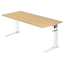 UNDA 19 W | 180x80 | Schreibtisch höhenverstellbar