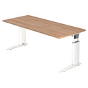 UNDA 19 W | 180x80 | Schreibtisch höhenverstellbar