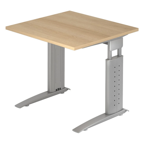 UNDA 8 S | 80x80 | Schreibtisch höhenverstellbar - buerostuhl24