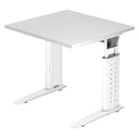 UNDA 8 W | 80x80 | Schreibtisch höhenverstellbar