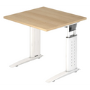 UNDA 8 W | 80x80 | Schreibtisch höhenverstellbar