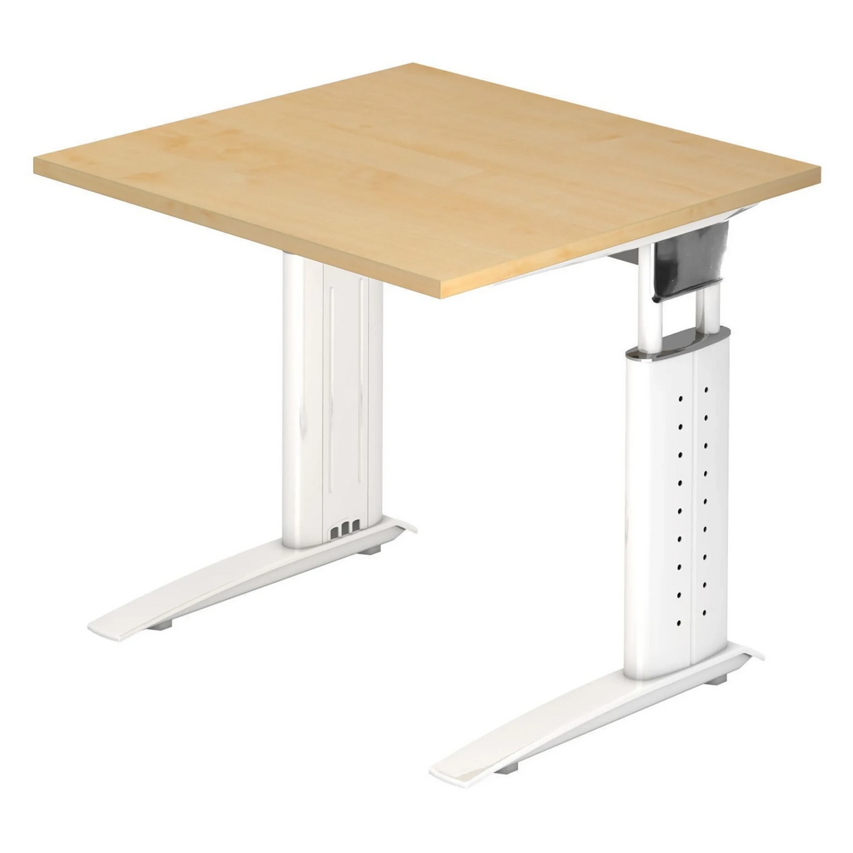 UNDA 8 W | 80x80 | Schreibtisch höhenverstellbar