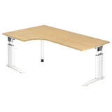 UNDA 82 W | 200x120 | Schreibtisch höhenverstellbar