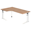 UNDA 82 W | 200x120 | Schreibtisch höhenverstellbar