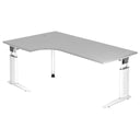 UNDA 82 W | 200x120 | Schreibtisch höhenverstellbar