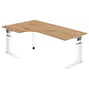 UNDA 82 W | 200x120 | Schreibtisch höhenverstellbar