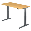 XBHM 16 GG | 160x80 | Schreibtisch elektrisch höhenverstellbar