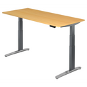XBHM 19 GC | 180x80 | Schreibtisch elektrisch höhenverstellbar