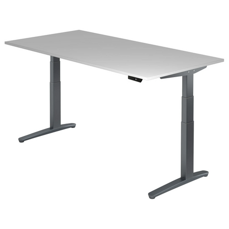 XBHM 2E GG | 200x100 | Schreibtisch elektrisch höhenverstellbar - buerostuhl24