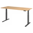 XDKB 19 G | 180x80 | Schreibtisch elektrisch höhenverstellbar