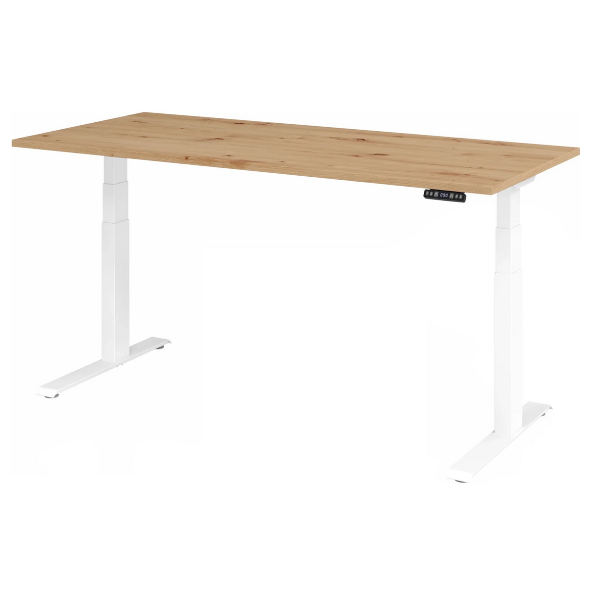 XDKB 19 W | 180x80 | Schreibtisch elektrisch höhenverstellbar - buerostuhl24