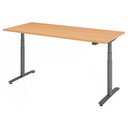 XDLR 19 G | 180x80 | Schreibtisch elektrisch höhenverstellbar