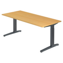 XTRA XB 19 GG | 180x80 | Schreibtisch höhenverstellbar