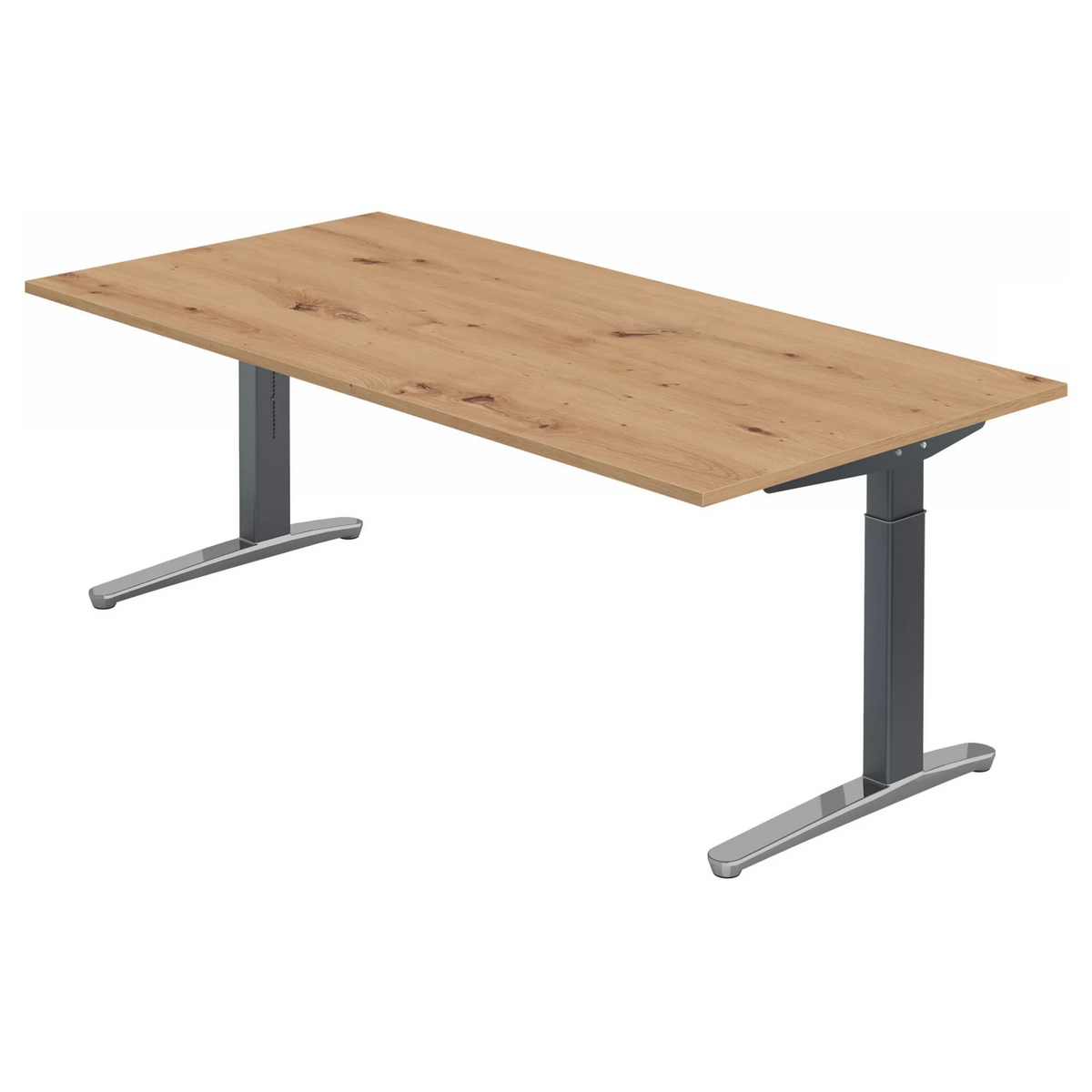 XTRA XB 2E GC | 200x100 | Schreibtisch höhenverstellbar - buerostuhl24