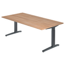 XTRA XB 2E GG | 200x100 | Schreibtisch höhenverstellbar