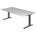 XTRA XB 2E GG | 200x100 | Schreibtisch höhenverstellbar