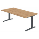 XTRA XB 2E GG | 200x100 | Schreibtisch höhenverstellbar