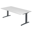 XTRA XB 2E GG | 200x100 | Schreibtisch höhenverstellbar