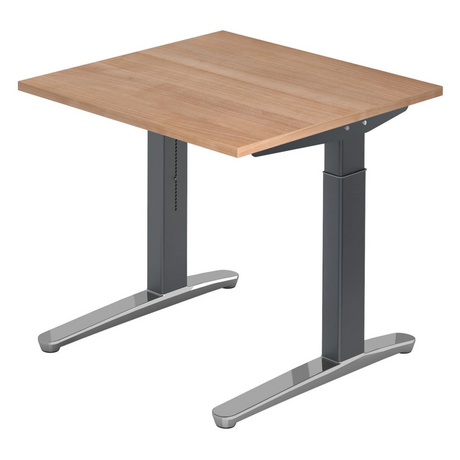 XTRA XB 8 GC | 80x80 | Schreibtisch höhenverstellbar - buerostuhl24