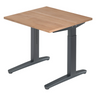 XTRA XB 8 GG | 80x80 | Schreibtisch höhenverstellbar - buerostuhl24