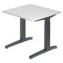 XTRA XB 8 GG | 80x80 | Schreibtisch höhenverstellbar - buerostuhl24
