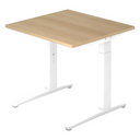 XTRA XB 8 WW | 80x80 | Schreibtisch höhenverstellbar