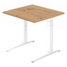XTRA XB 8 WW | 80x80 | Schreibtisch höhenverstellbar - buerostuhl24